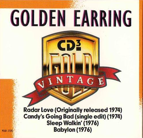 Golden Earring Vintage Gold series USA cdsingle 1988